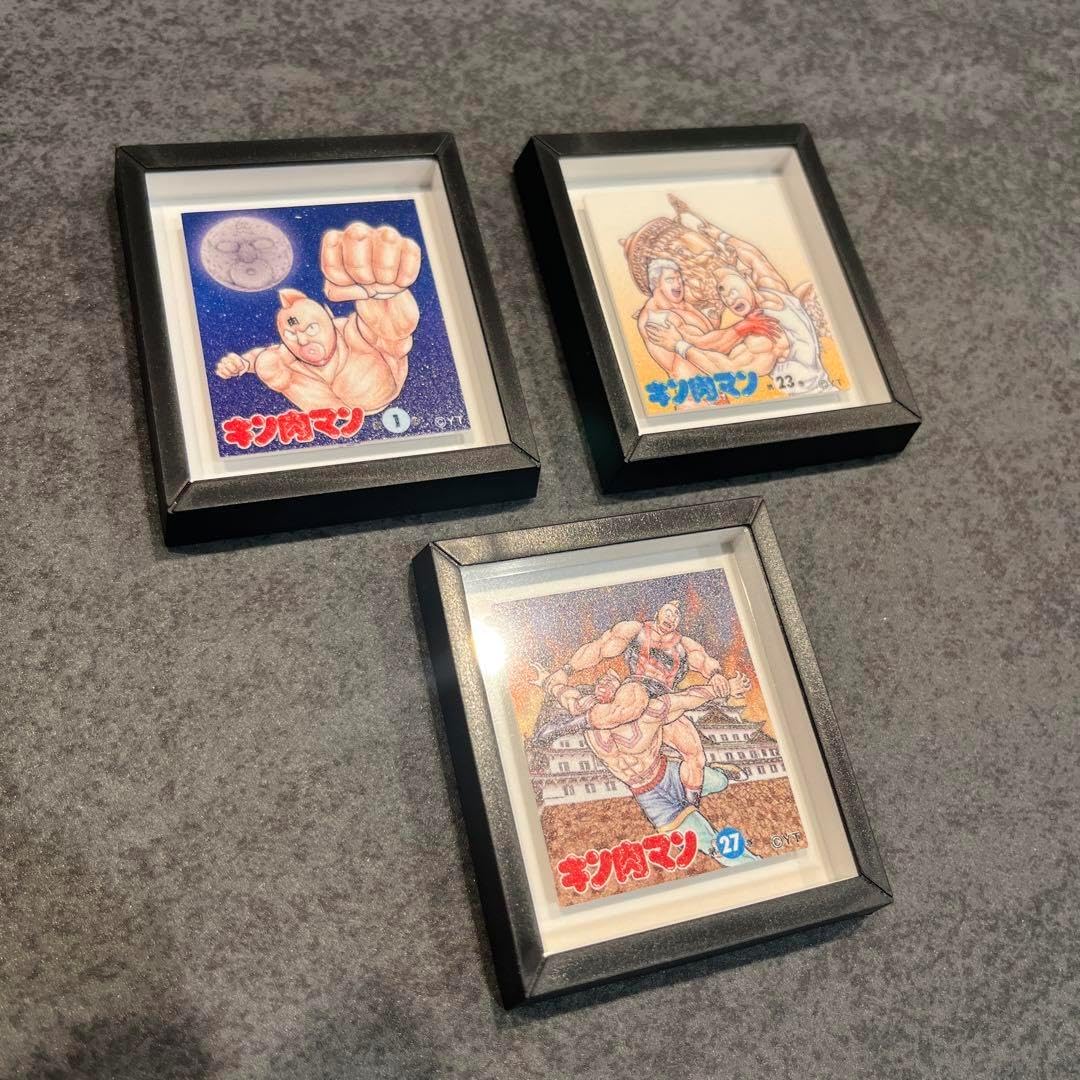 キン肉マン愛と絆の原画展 額縁マグネットキン肉マン 愛と絆の